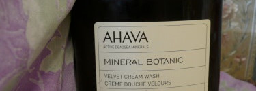Очищение кожи  с Ahava Mineral Botanic