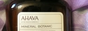 Очищение кожи  с Ahava Mineral Botanic