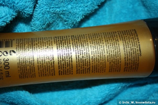 Кератин и жидкое золото. Здоровый блеск волос с Tahe Botanic Keratin Gold Shampoo