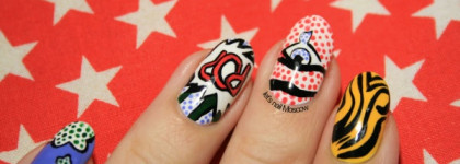 Маникюр "комикс" от Let's Nail Moscow :)