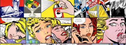 Маникюр "комикс" от Let's Nail Moscow :)