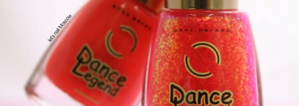 Dance Legend № 362 + Dance Legend - Candy Flakes - Lollipop + lipstick nail art