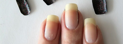 Test-drive четырех peel-off баз: Dance Legend, Etude House, Depend и клей ПВА