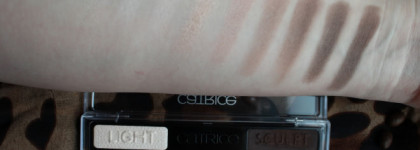 Нюдовые тени Catrice The essential nude 010 Renude my style