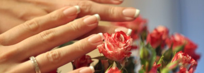 Френч с гель лаками