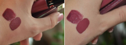 Моя темная сторона... Clarins Gloss Prodige #7, Sephora Cream Lip Stain #4, Collistar Rossetto Design #6, Mac Lipstick Cyber