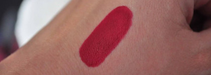 Sephora Rouge Cream Lipstick Passion Red 03 - dark rosey red