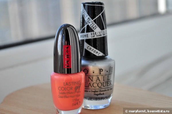 Opi push and shove & Pupa lasting color gel #047