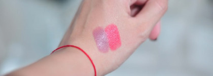 На пробу Essence longlasting lipstick #01 coral calling, longlasting lipstick nude #03 come naturally