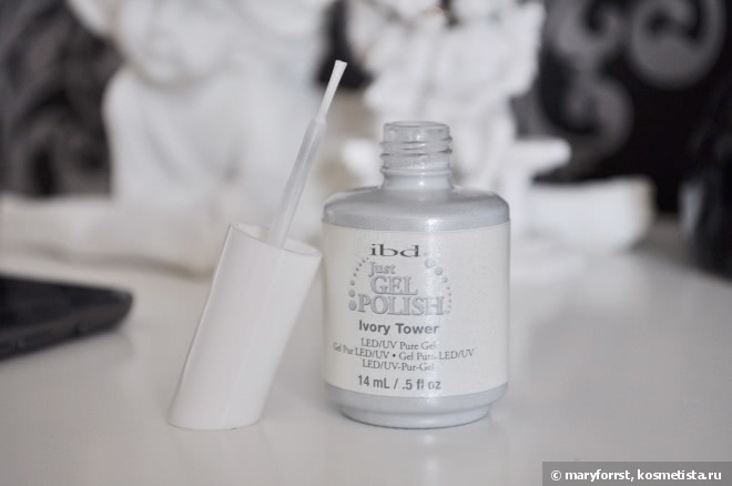 Гель - лак цвета облака ibd Just Gel Polish #Ivory Tower