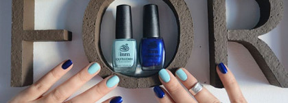 Мат или не мат? Эффект "влажного" ногтя INM Looks Wet Ultra High Gloss Topcoat и матирующей сушки Inm Out the Door Matte Top Coat