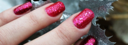 Праздничное желе от Misslyn, лаки Nail Polish 192 high-end и 199 sexy love