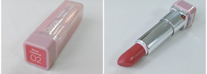 Divage Nude balm lipstick № 02 "Rose Caramel" помада-бальзам. Вместо очарования - глубокое разочарование.