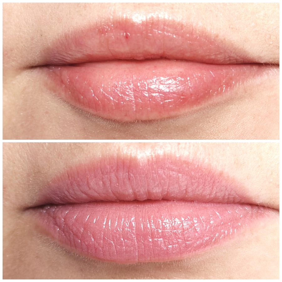 До/после в 2 слоя