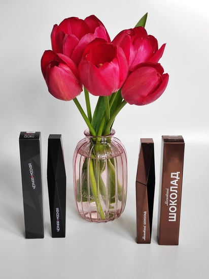 RBG Russian Beauty Guru Термотушь для ресниц Московский шоколад тон ...