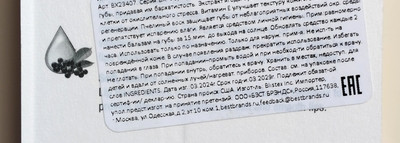 Увлажняющий бальзам для губ с бузиной Blistex Lip Boost Wellness