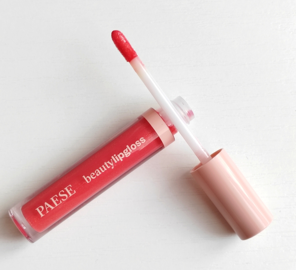 Блеск для губ с маслом лугового пенника Paese Beauty Lipgloss оттенок № 04 Glowing