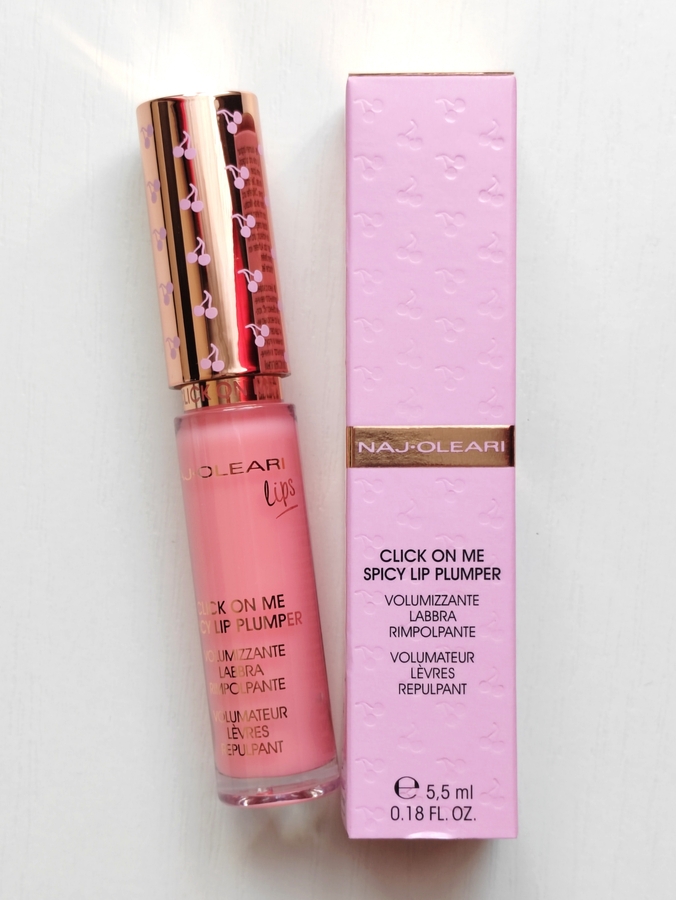 Блеск-плампер для губ Naj Oleari Click On Me Spicy Lip Plumper