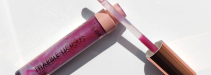 Жидкий бальзам для губ Catrice Marble-licious Liquid Lip Balm с мраморной текстурой оттенок № 050 Strawless Flawless