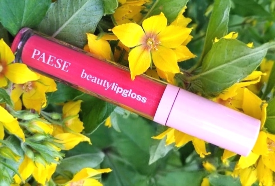 Блеск для губ с маслом лугового пенника Paese Beauty Lipgloss оттенок № 04 Glowing