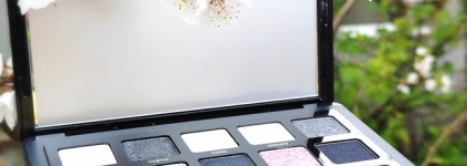 Палетка теней Natasha Denona Xenon - самая сверкающая и холодная среди остальных в моей коллекции