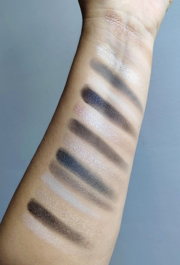 Все оттенки по порядку, снизу вверх. Дневное освещение