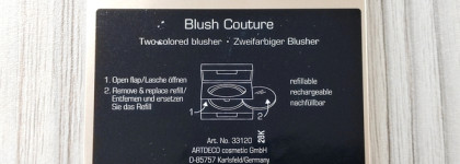 Двухцветные румяна Artdeco Blush Couture Fard a Joues Couture. Лимитированная коллекция осень-зима 2025