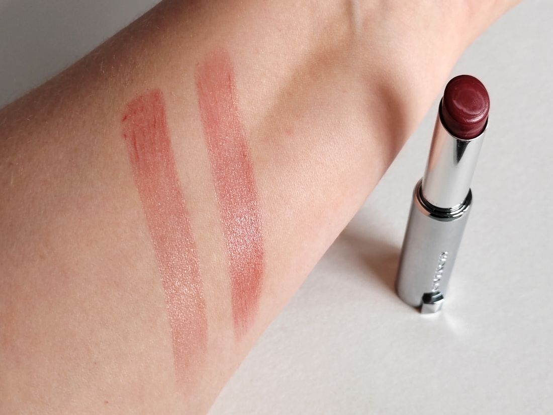 Слева один слой, справа три слоя