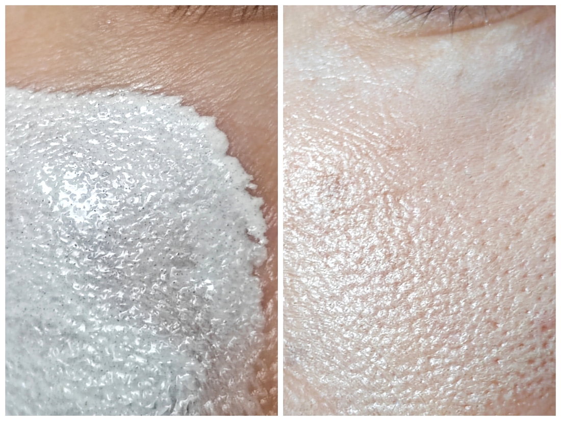 Во время распределения эмульсия меняет цвет в течении нескольких секунд