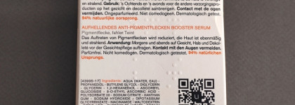 Сыворотка-бустер против пигментных пятен с ниацинамидом и витамином C Uriage Depiderm Serum Anti-Taches Booster Eclat