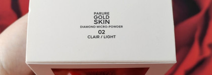 Идеальная для возрастной кожи, рассыпчатая пудра для лица Guerlain Parure Gold Skin Diamond Micro-Powder №02 Clair/Light