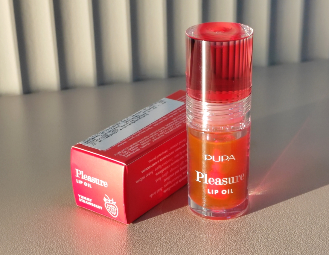 Питательное масло-эликсир для губ Pupa Pleasure Lip Oil №003 Яркая клубника
