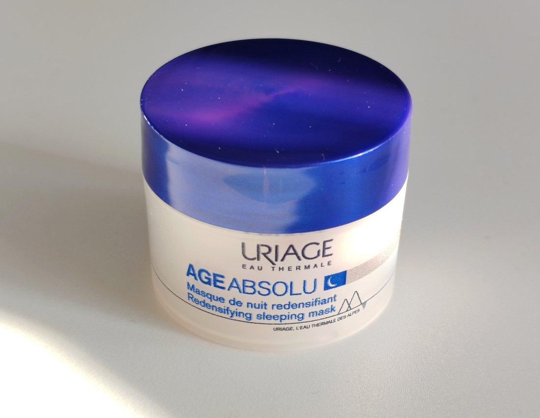 Ночная антивозрастная восстанавливающая маска для лица Uriage Age Absolu Redensifying Sleeping Mask