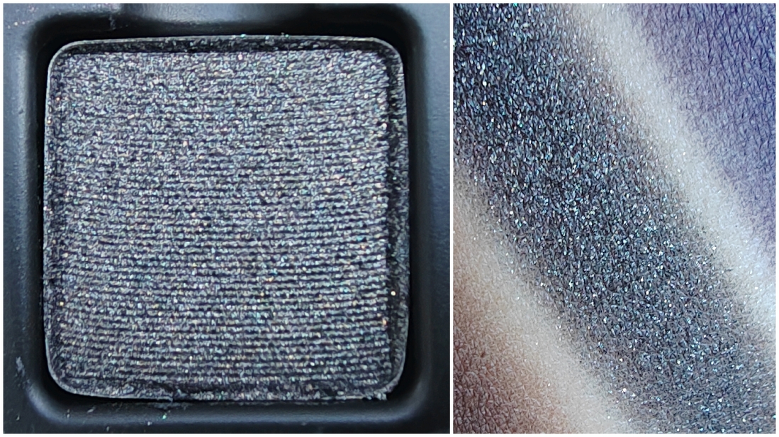 Noctis - сыпучий металлик, холодные зелено-серые блестки на тёплой подложке.