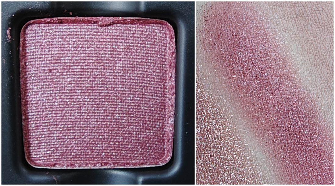 Aube - скрипучий шиммер, осыпается, плохо набирается на аппликатор. На кисть вообще не переносится. Лучше наносить влажным спонжем.