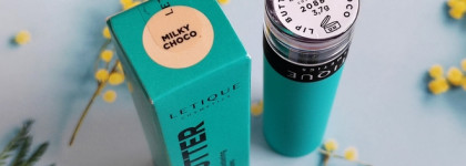Бальзам-баттер для губ с ароматом молочного шоколада Letique Milky Choco Recovery Lip Butter SPF 15