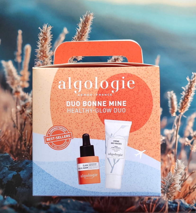 Набор для увлажнения и сияния кожи лица Algologie Healthy-Glow Duo Set