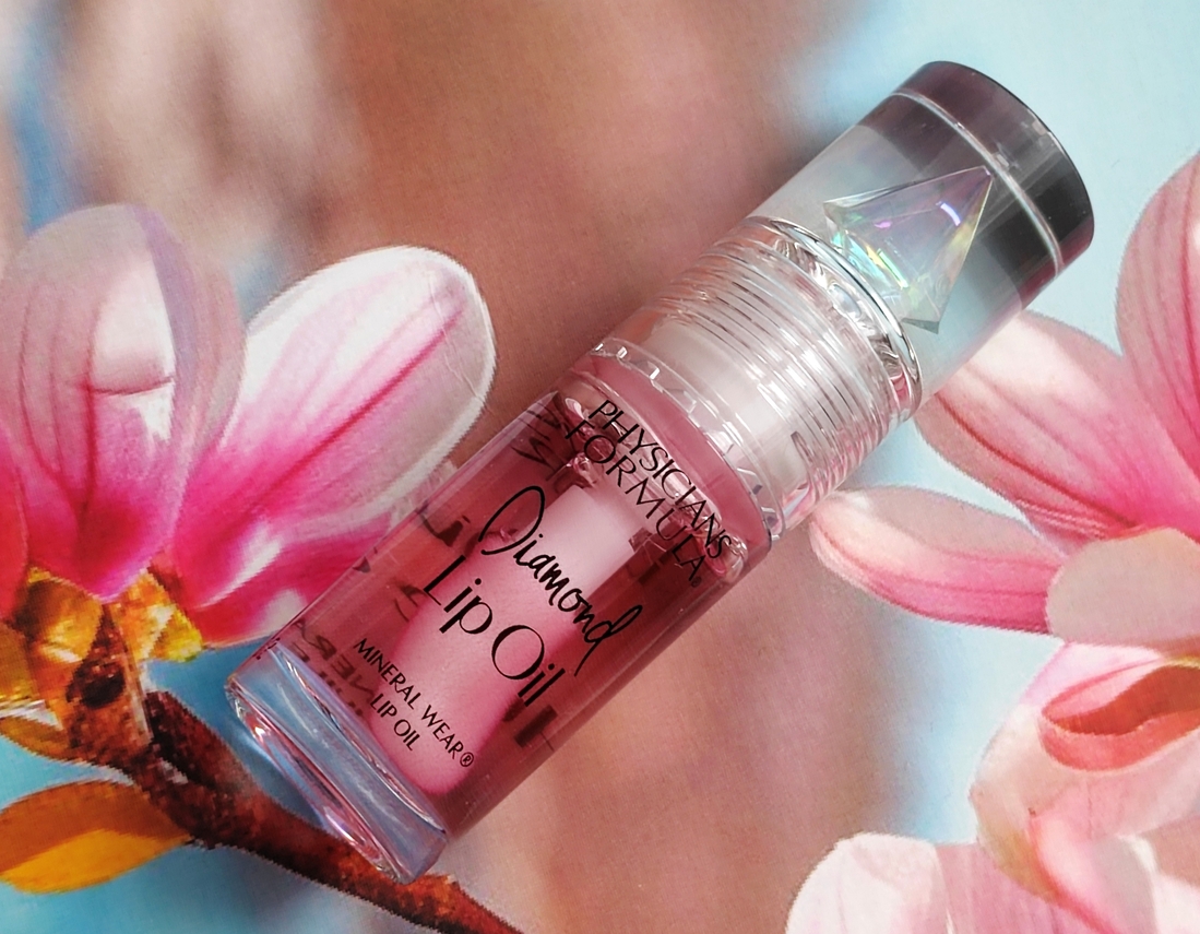 увлажняющее масло для губ от Physicians Formula Mineral Wear Diamond Lip Oil оттенок Pink Diamond