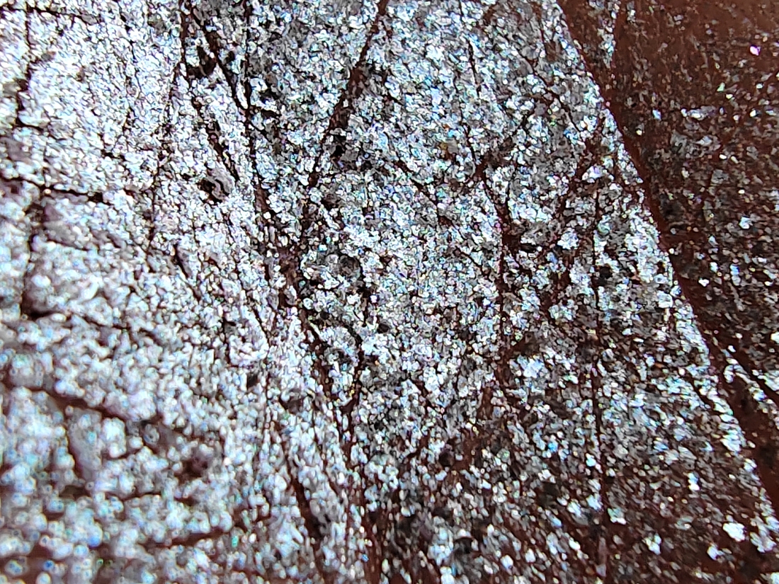 Макро. Дневное освещение. Если смотреть прямо на спаркл