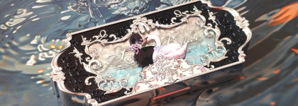 Палетка теней Flower Knows Swan Ballet 02 Black - прекрасный Чёрный лебедь