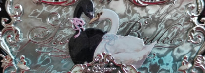 Палетка теней Flower Knows Swan Ballet 02 Black - прекрасный Чёрный лебедь