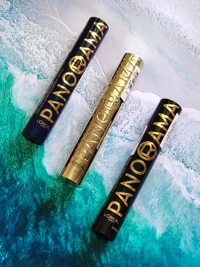 Тушь от L'Oreal Panorama в трех оттенках: чёрный, экстрачёрный и синий