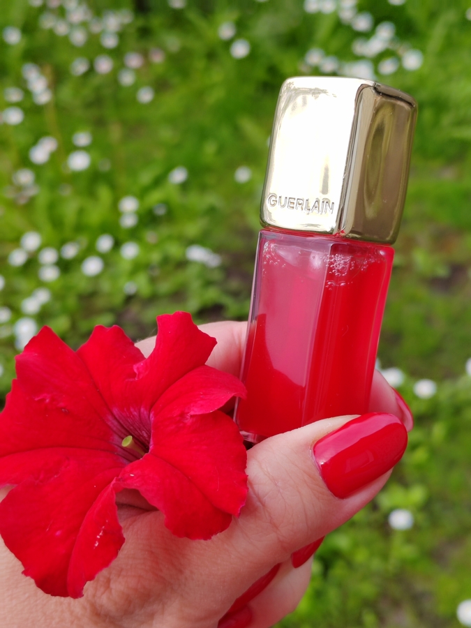 Медовое масло-тинт для губ Guerlain KissKiss Bee Glow Oil 775 Poppy Glow