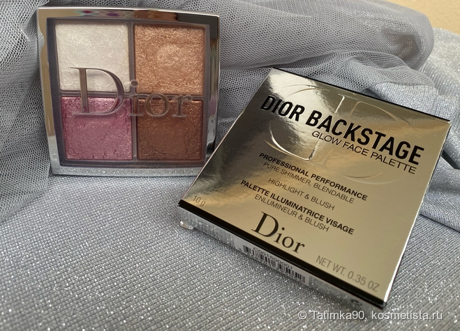 Сияющий люкс Dior Backstage glow palette 001 | Отзывы покупателей ...