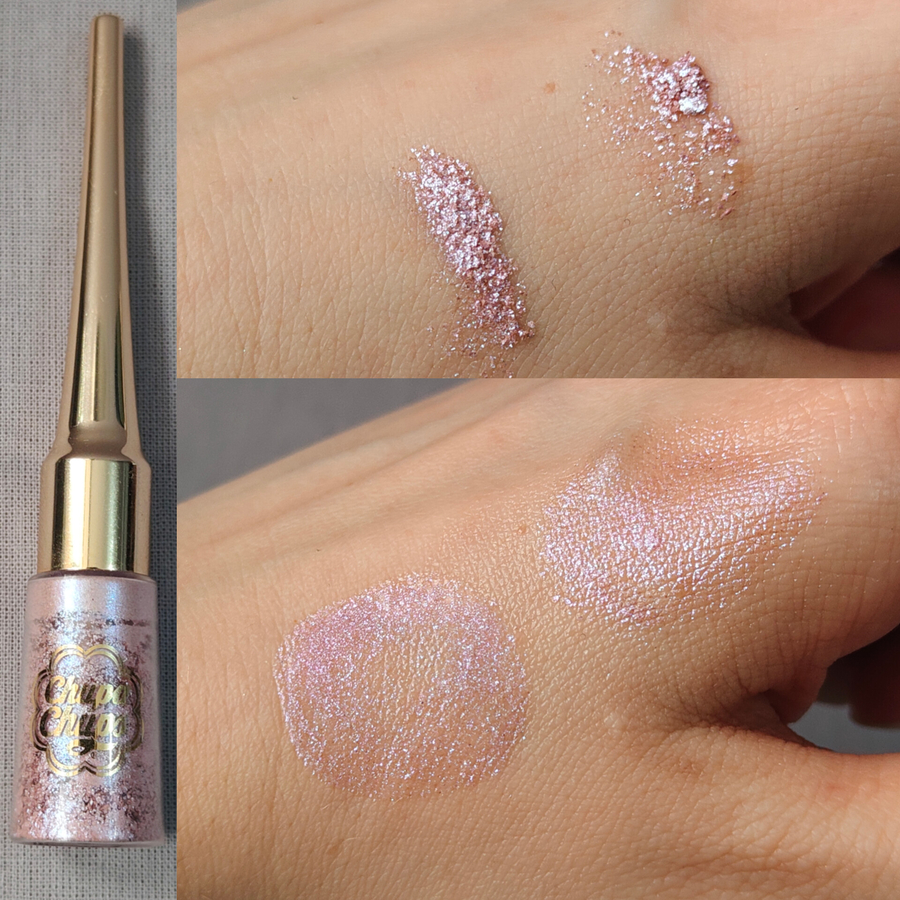 Слева - Mixing Medium от Kryolan, справа - Texture master liquid от Krygina cosmetics