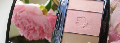Lancome Blush Subtil Palette 3 соlours powder blusher sculpt- blush-highlight ,оттенок 01 rose flush
