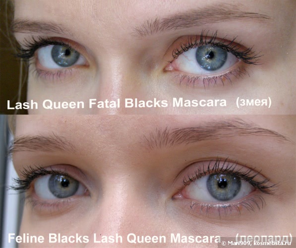 Ugle Standard smukke Helena Rubinstein Lash Queen Fatal Blacks Mascara,оттенок 001 Magnetic  black и небольшое сравнение с леопардовой Feline Blacks Lash Queen Mascara  | Отзывы покупателей | Косметиста
