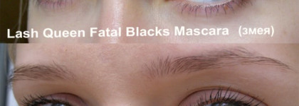 Helena Rubinstein Lash Queen Fatal Blacks Mascara,оттенок 001 Magnetic black и небольшое сравнение с леопардовой Feline Blacks Lash Queen Mascara