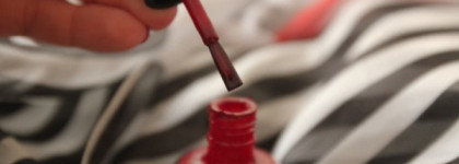 Когда приближается осень, или OPI Nail Lacquer L87 "Malaga wine"