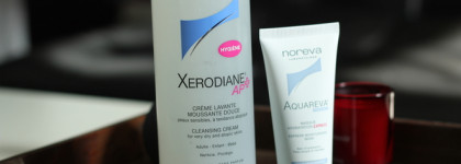 Два французских помощника для сухой кожи: Noreva Xerodiane AP+ Cleansing Cream и Noreva Express Moisturizing Mask